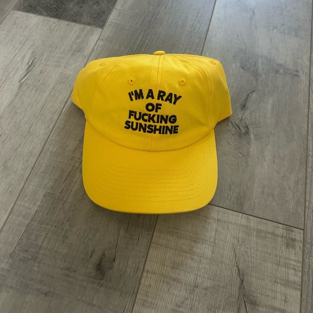 NWT Yellow Cap